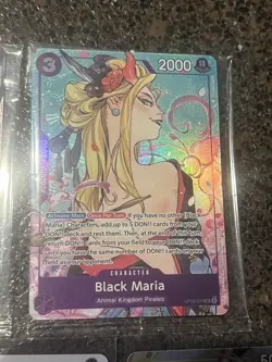 One Piece Promotion Cards #OP08-074 Black Maria Lot of 5 -Illustration Box Vol.2 - Image 3