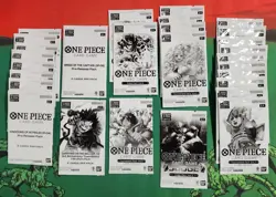 One Piece Promo Pack Lot ALL Sealed with Free Shipping Tournament Prerelease + - Image 1