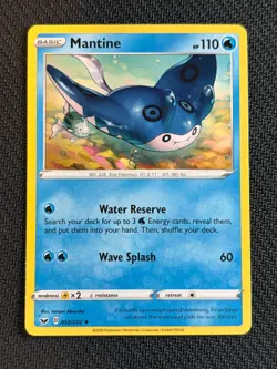 Mantine & Remoraid~Cute Cameo Gallery | Hidden Pokemon in Card Art - Image 1