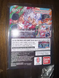 Bandai Namco Monkey D. Luffy One Piece CCG US Voyage P-055 Holo Card (Sealed) - Image 2