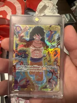 Bandai One Piece Monkey D. Luffy OP09-119 Foil Character Card 10000 Attack - Image 1