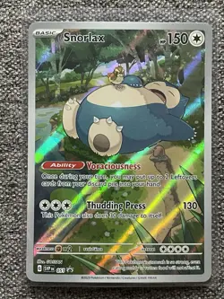 Snorlax 051 Sv: Scarlet & Violet Promo Cards Holo - Image 1