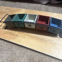 MtG Land Station CARD CADDY Wire Rack 5 Tray 2011 Retailer Exclusive Ultra Pro - Image 1