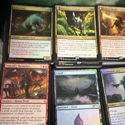 Over 1,600 MTG cards with Ixalan Game Box and game pieces - Image 1