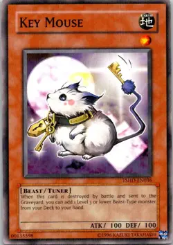 Key Mouse TSHD-EN036 Yu-Gi-Oh! Card Light Play Unlimited - Image 1