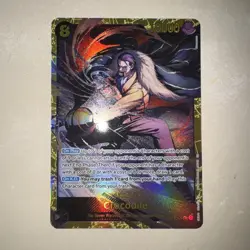 One Piece TCG The Azure Sea's Seven Crocodile OP14-120 SEC Eng NM Card Game CCG - Image 1