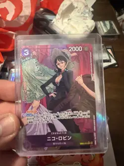 One Piece Card Game Nico Robin EB01-006 Foil Character Card One Piece CCG - Image 2