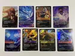 Riftbound orgins/spiritforged 61 card lot~17 foils~3 runes~41 c/uc - Image 1