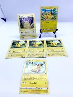 Pokemon TCG Pikachu Lot (6 Cards) - Image 1