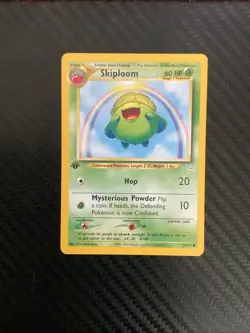Pokemon Card - Neo Revelation 52/64 - SKIPLOOM (common) **1st Edition** - NM - Image 1