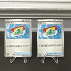 (2x) Poke Pad | 198/217 | Ascended Heroes | Pokemon Trainer Card Near Mint - Image 1