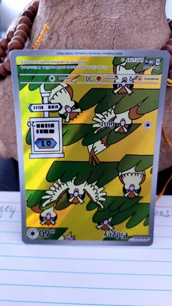 Pidgey 207/197 Obsidian Flames Illustration Rare Card Near Mint NM Condition - Image 2