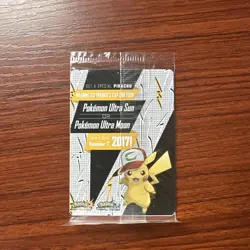 Ash's Pikachu SM108 I Choose You Movie Promo Card SEALED - Image 2