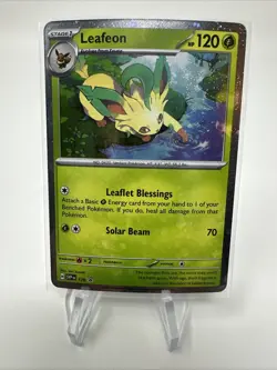 Pokemon Leafeon - (Cosmos Holo) Promo SV: Scarlet & Violet Promo Cards 170 NM - Image 1