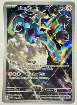 Thundurus SVP 209 SV: Scarlet & Violet Promo Cards - Pokemon Card - NM - Image 1