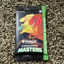 Magic: The Gathering Commander Masters Collector Booster Pack 15 Cards English - Image 1