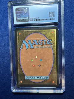 MTG BETA Island (Red Sky) CGC 9 MINT, with sub grades 1993 - Image 2