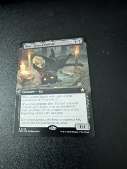 Nine-Lives Familiar Extended (NM Non-Foil) FDN-0462 Rare MTG - Image 1