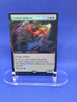 Magic The Gathering Edge of Eternities Exalted Sunborn 0318 Extended Art Foil - Image 1