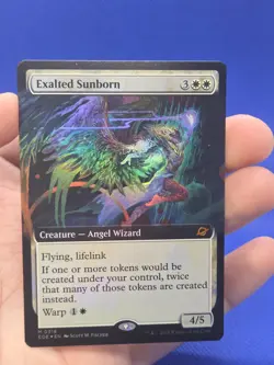 Magic The Gathering Edge of Eternities Exalted Sunborn 0318 Extended Art Foil - Image 2