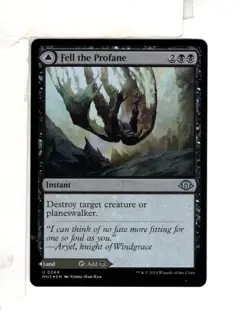 MTG SkeenAB Fell the Profane FOIL from MH3. NM. - Image 1