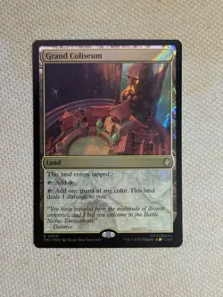 Grand Coliseum - Surge Foil NM Teenage Mutant Ninja Turtles MTG 068 - Image 1