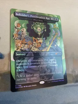 Beholder's Petrification Ray - Blood Money (Rainbow Foil) - Secret Lair Drop - Image 2
