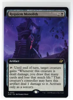 MtG EOE Requiem Monolith #333 Extended Art Non-Foil - Image 1