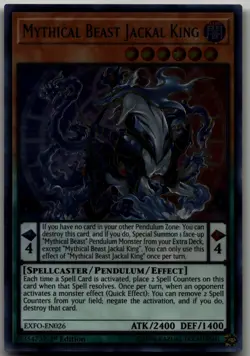 Mythical Beast Jackal King Ultra Rare Extreme Force EXFO-EN026 LP - Image 1