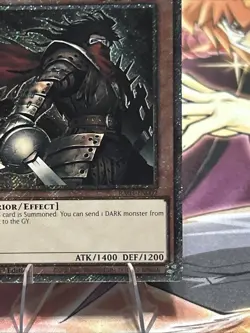 YuGiOh! Armageddon Knight RA03-EN002 Platinum Secret Rare - Near Mint - Image 4