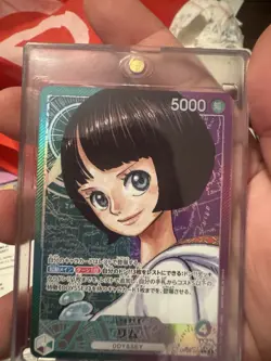 Bandai One Piece Lim OP06-005 ODYSSEY Leader Full Art Foil Card 5000 - Image 1