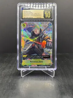 2025 One Piece Vol. 3 Roronoa Zoro Uncommon Promo CGC Pristine 10 #OP07-113 - Image 1