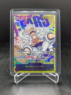 2023 One Piece Awakening of the New Era Monkey D. Luffy SEC Alt Art #OP05-119 - Image 1