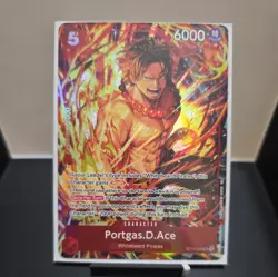 One Piece Illustration Box Vol. 5 Promo Portgas D. Ace ST15-005 SR English - Image 1