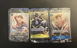 One piece mini tin promo vol 2 Set Of 3 Op-13 Luffy, Sabo, Ace - Image 1