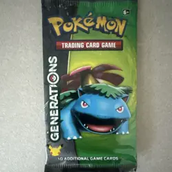 Pokemon Generations Booster Pack Venusaur Pikachu 10 Cards English TCG - Image 1