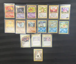 Pokemon TCG Card Lot of 16 Vintage Cards Holo Foil/Jungle/Team Rocket - Image 1
