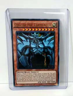 Konami LDK2 Limited Edition God Cards Lot: Slifer, Ra, Obelisk. Yu-Gi-Oh - Image 3