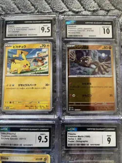 Lot of 14 Graded Pokemon Cards CGC PSA TAG Beckett Modern Vintage Slabs - Image 4