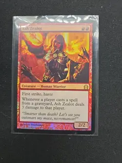 Ash Zealot Foil Card NM Condition, English, MTG Return to Ravnica - Image 2