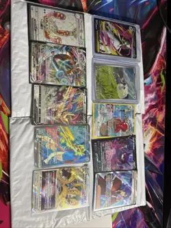POKEMON 10 CARD LOT EX/V/VMAX/TRAINER FULL ART ALL NM LOT #3 - Image 1
