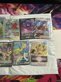 POKEMON 10 CARD LOT EX/V/VMAX/TRAINER FULL ART ALL NM LOT #3 - Image 4
