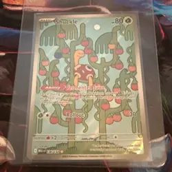 Pokemon TCG Shuckle Illustration Rare Mega Evolution Card 136/132 NM - Image 1