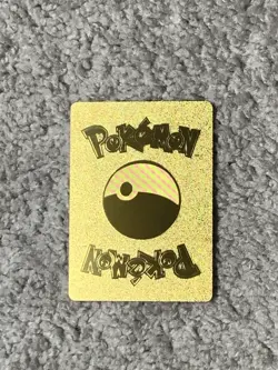 Charizard GX HP250 Wing Attack Gold Foil Fan Art Collector Card NM! - Image 2