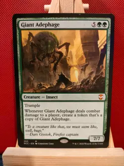 Giant Adephage - New Capenna Commander - NM - Mythic - MTG - Image 1