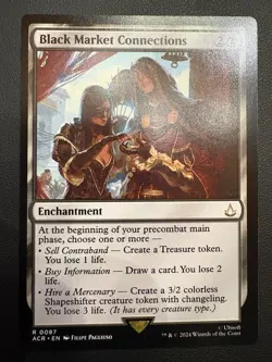 Black Market Connections ACR #87 - MTG Universes Beyond: Assassin's Creed NM - Image 1