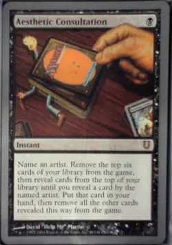 Aesthetic Consultation - Unhinged: #48, Magic: The Gathering Nm R228 - Image 1