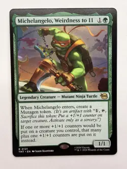 Michelangelo, Weirdness to 11 - Teenage Mutant Ninja Turtles (TMT) #121 - Image 1