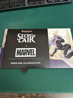 MTG Magic Secret Lair Marvel Spider-Man: Villainous Plot Non-Foil SEALED Pack - Image 1
