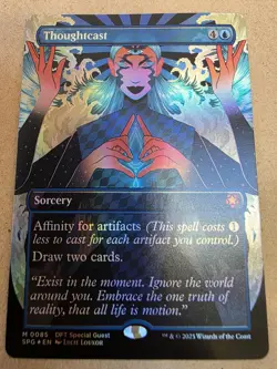 Thoughtcast - Foil - (Borderless) Special Guests - Mtg - Image 1